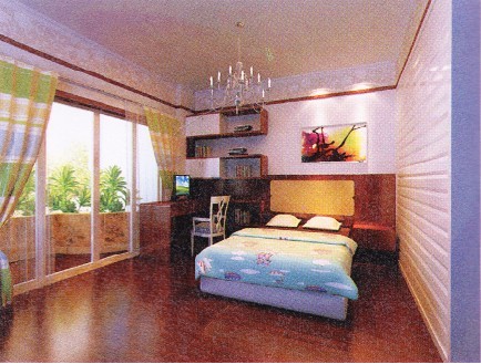 臥室與陽臺打通宜用窗簾阻隔